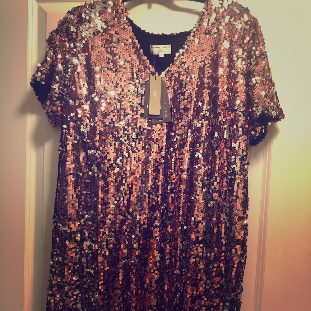 Great for night out! Sequin Dress - Jcrew